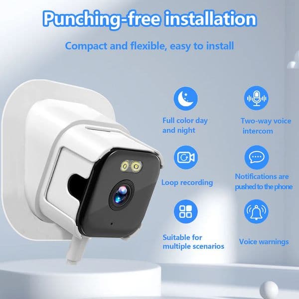 High Definition Video Monitoring Device with Day/Night Mode Functionality - Perfect For Homes and Businesses