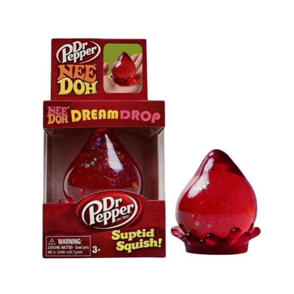 Needoh x Dr Pepper Dream Drop Squishy Toys Malt Sugar Slow Rebound Stress Relief Suptid Squishy Sensory Toys Daily Life Fidget Toys — detail 1