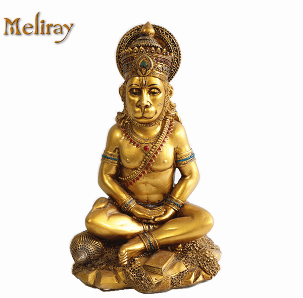 Cross-border Southeast Asian style monkey god Hanuman sculpture ornaments Indian Buddha elephant decorative resin crafts
