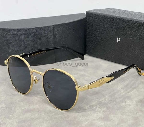 Sunglasses Designer Sunglasses for Women Side letters metal triangle Sunglasses For Men sunglasses Eyeglasses Goggle Outdoor Beach WITH BOX