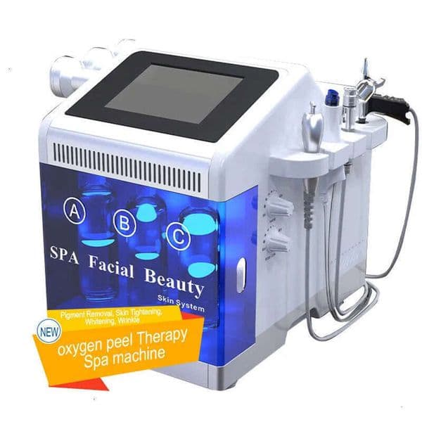 Upd Upd Desktop 5 In 1 Beauty Oxygen Diamond Microdermabrasion Cleaning Machine Face Pore Cleaning Skin Exfoliators Black Head Remover Skin Exfoliators Machine