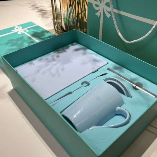 Cup Notebook Three-Piece Set Graduation Teacher New High-End Figurine Gift Box Handbag
