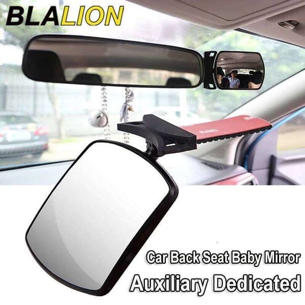 BLALION Rotating Car Rearview Safety View Mirror Auto Observing Auxiliary Back Seat Baby Monitor Mirrors