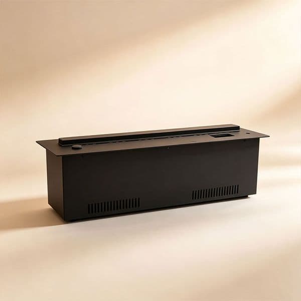 Environmentally friendly flameless fireplace with multi-functional design. Voice color-changing function. Fully automatic water filling.