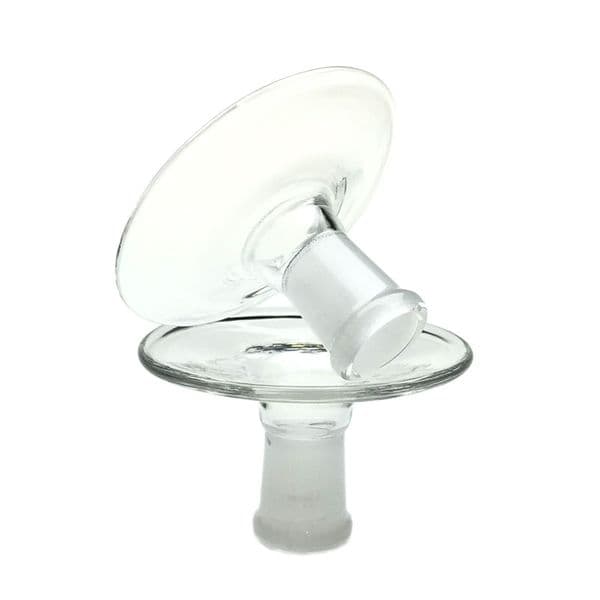 Goodsstore 14mm 18mm Female Standing Glass Base 2.5 Inch Bottom DIY Smoking Accessory Bubble Bowl Quartz Banger Holder