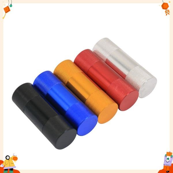 Portable Mini Aluminum Pollen Press Presser Compressor Metal Smoking Accessories Tool Herb Cream Whipper Tobacco herb Grinder Dry Herbal Vaporizer