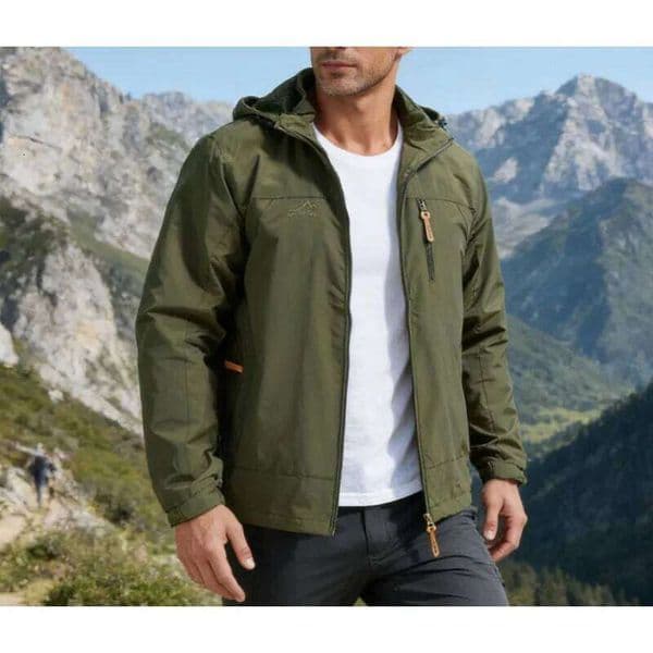 Sports Fashionable Waterproof Breathable Casual Outdoor Hiking Camping Cycling Home Work Men's Warm Jacket W260513