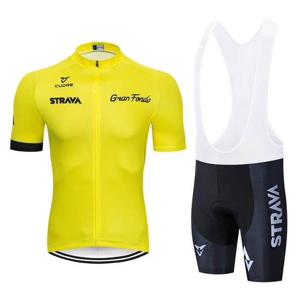 Strav Tour de France cycling suit Summer short-sleeved cycling clothes, men's road cycling shorts set