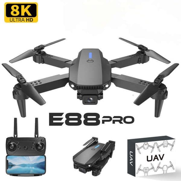E88pro Dual Camera HD Aerial Photography Quadcopter Remote Control Aircraft Drone Kuhangxin 1626-514-1835