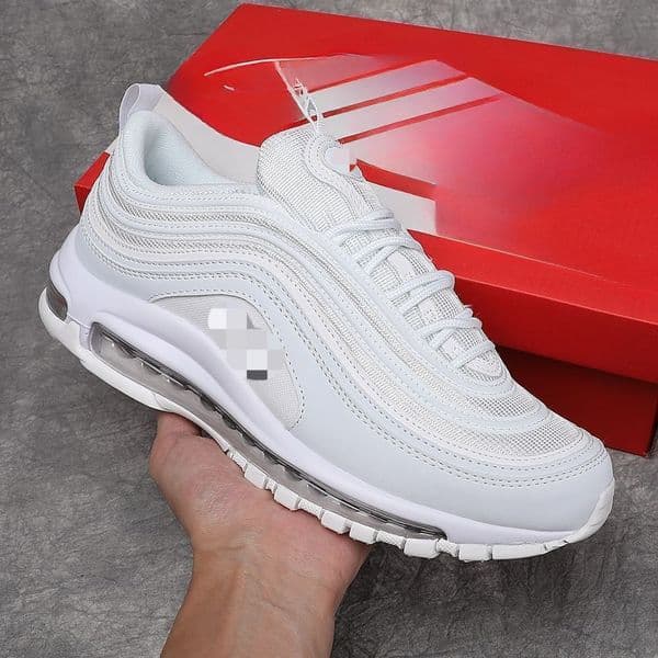 2026 new designer pure original bullet sports reflective silver full-length air cushion running shoes for men and women, autumn walking shoes for couples