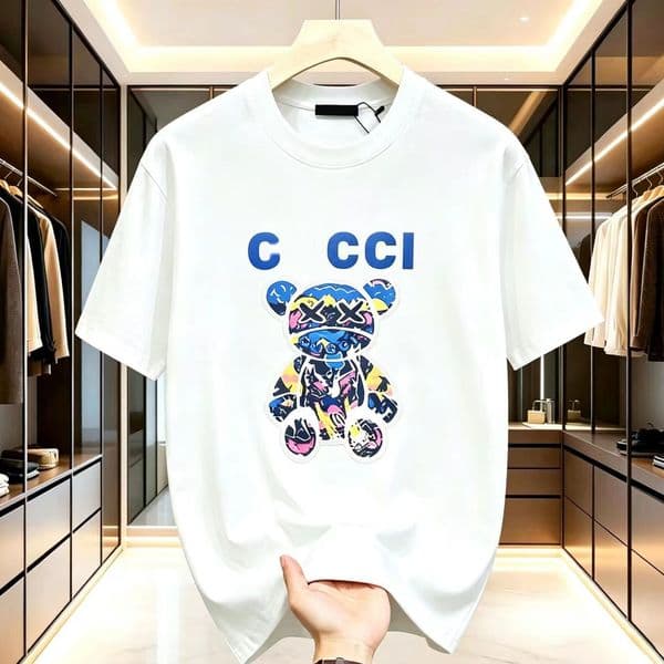 Mens Tees Summer Women T Shirts Designer T-shirts cottons Man s Casual Shirt Luxurys Tshirts Clothing Street Shorts Sleeve Clothes