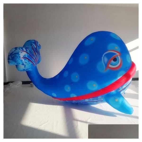 Free delivery 10m length (33ft) Inflatable Bouncers,Playhouse& Swings Colorful Whale Balloons With Strips For Event Decorations Perfect City Drop Delivery Toys Gifts