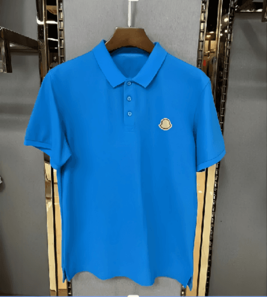 Men's T-shirt Men's Polo Short Sleeve Fashion Breathable Top T-shirt Letter Pattern Embroidered Men's and Women's Summer T-shirt Large Size Men's Polo Shirt S-6XL