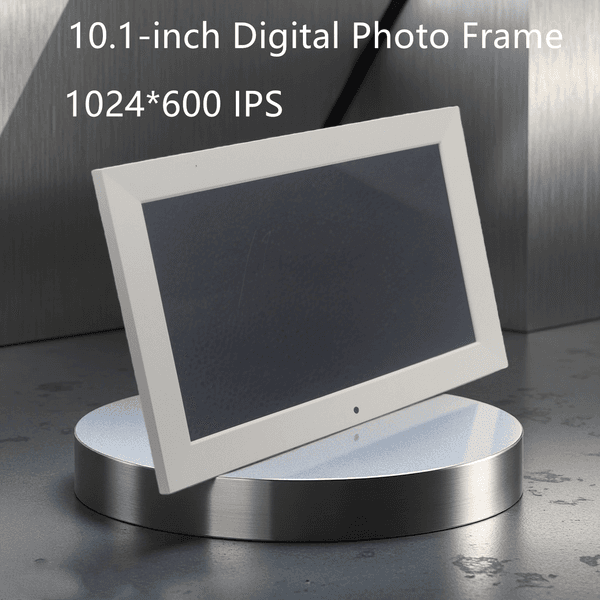 10"Digital Picture Photo Frame IPS Full-View Screen Photo Album Clock Calendar Video Player with Remote Control For Family Gift