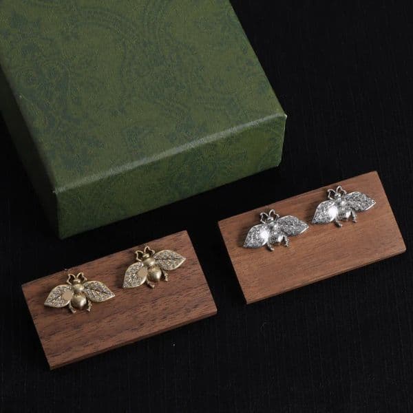 2026 Designer Earrings Stud Bee Diamond Earrings Jewelry for women fashion with Bee Stud earrings