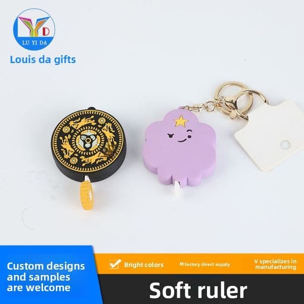 Manufacturer of cartoon measures wholesale, custom-made to mini convenient PVC soft measure, silicone tape measure