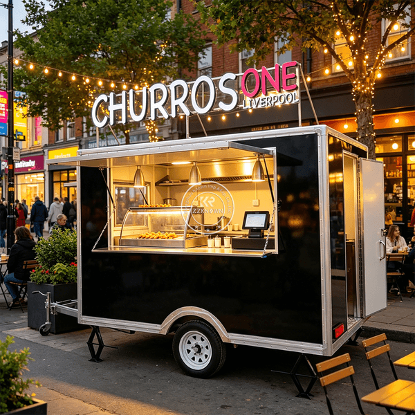 Customized Modern Shawarma Coffee Food Truck Mobile Food Trailer Fast Food Catering Trailer For Street
