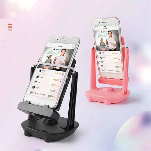 Desk Walking Swing Shaker Mobile Holder Stand Pedometer Brush Stepper Phone Wiggler Counter For Samsung Xiaomi