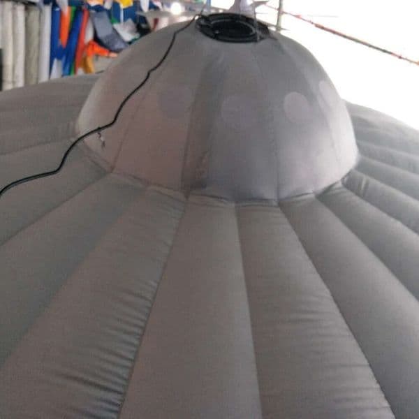 Inflatable Bouncer For Rental Business Wholesale Custom Hanging Inflatable UFO Model Spaceship Natural Things For Event/Promotion/Activities Decoration
