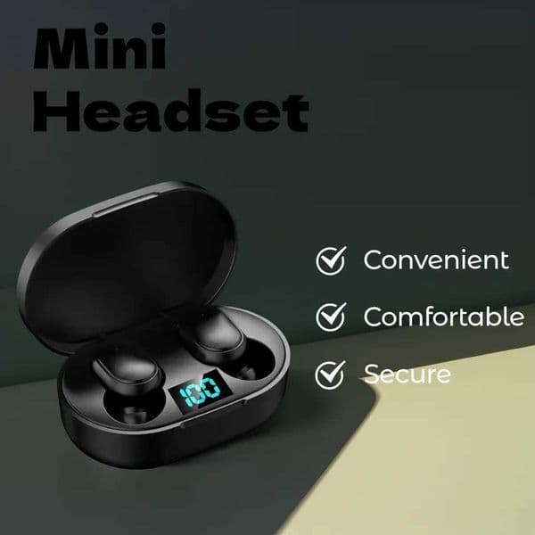 TWS Wireless Bluetooth Headset Bluetooth Earphones Wireless Bluetooth Headset Sport Headphones LED Earbuds with Mic C260522