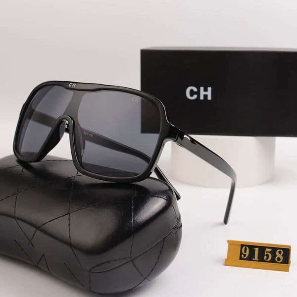 Luxury Goggle designer Large frame sunglasses for women mens drive fashion Beach shading UV protection polarized glasses with box gift