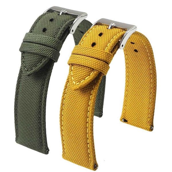 18mm 19mm 20mm 21mm 22mm 24mm Waterproof Sailcloth Watch Strap Two-Sided Nylon Watchband Quick Release Band Sport Belt For MenJ260522