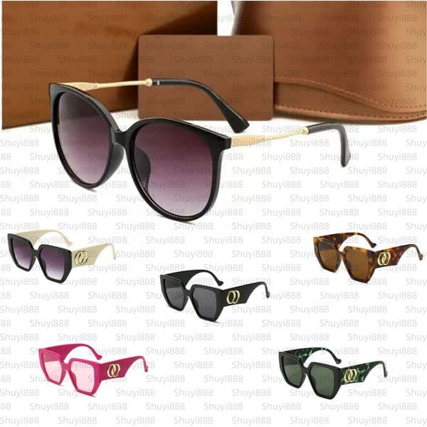 Top fashion sunglasses designer womens sunnies mens sunglasses wearing hot selling senior eyewear for women eyeglasses frame vintage metal beach sun glasses