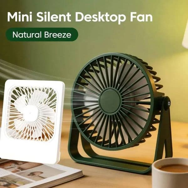 Mini Portable Fan Desktop USB Quiet Cooling Fans Suitable For Student Dormitory Summer Home Office