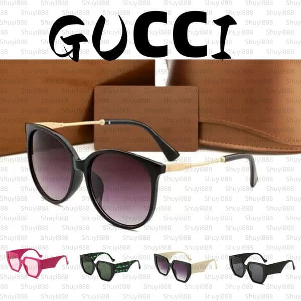 Top fashion sunglasses designer womens sunnies mens sunglasses wearing hot selling senior eyewear for women eyeglasses frame vintage metal beach sunshade mirror