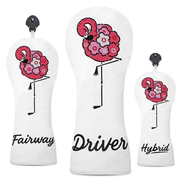 Golf protective cover, flame bird pattern design, golf accessories, dust-proof and durable, better protecting the ball 26Y0523