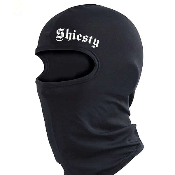 Balaclava Face Mask Letter Print Breathable Soft Full Face Cover For Motorcycle Cycling Skiing Streetwear Outdoor Sports Windproof Headwear