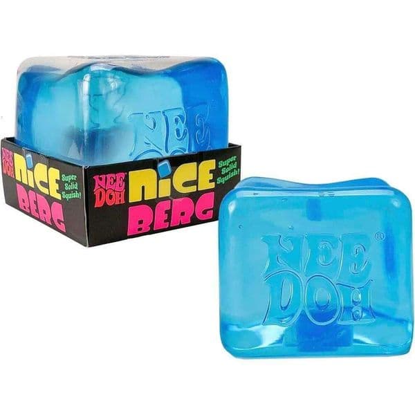 Schylling Berg Giant NeeDoh Nice Cube - Sensory Squeeze Toy with a Super Solid Squish (Pack of 1) 0f0