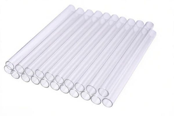 Wholesale Thick heady 15cm Clear Straight Glass Tube Smoking oil burner Straws Pipe Glass Blowing Tubes For Art DIY Accessories