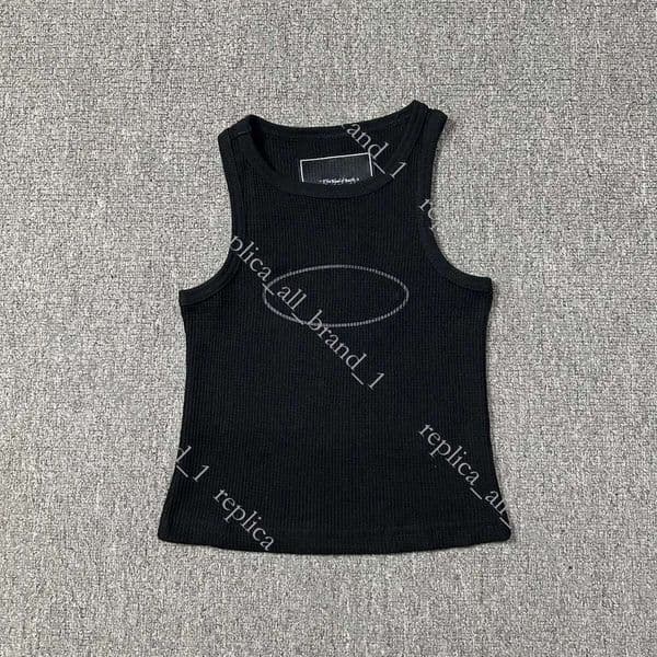 Mens Designer Corteilys T Shirt Embroidery Letter Graphic Vest Summer Casual Devils Slved Short Tank Top Men Strwear Demon 0Ab