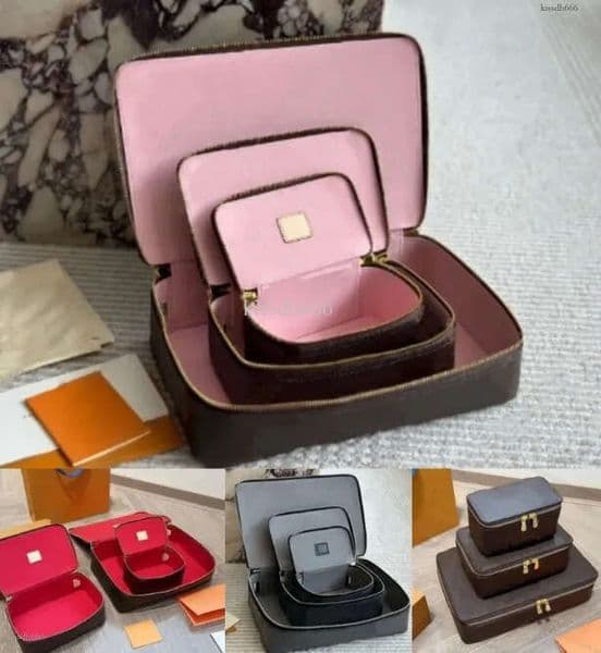 Designer women's toiletries travel bag women's makeup bag modern travel jewelry box makeup bag storage box