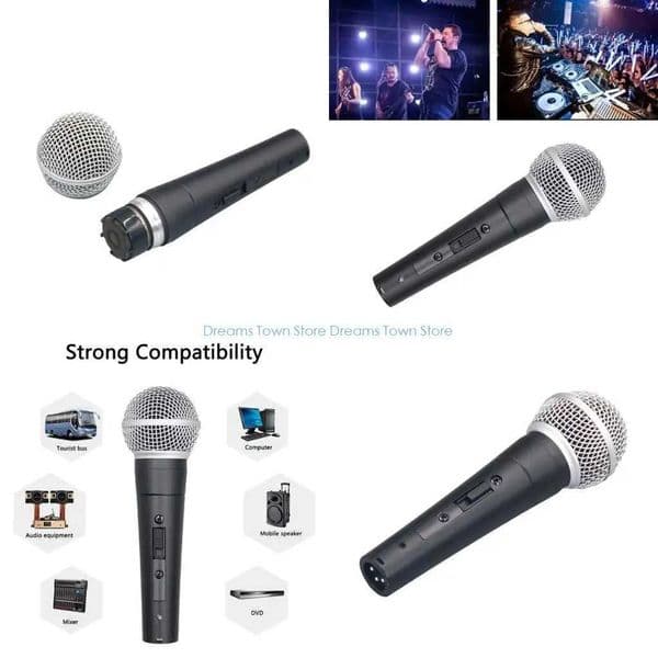 HX6A Corded Microphones Dynamic Microphones Singing Suited Microphones for Parties Karaoke Speakers Karaoke Machine T260525