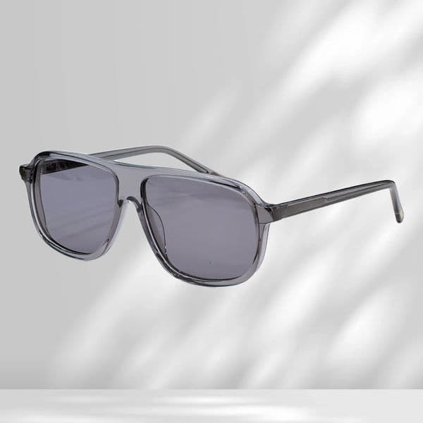 Grey sunglasses for woman temple Spring hinge Classic colorful frames radiation protection rectangle man sun glasses