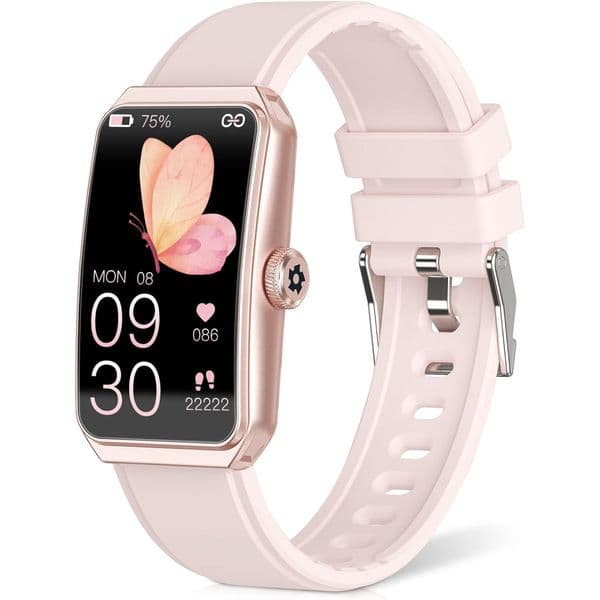 R11 Fitness Tracker, Step Counter with 24/7 Heart Rate Sleep Monitor, Fitness Watch with 100+ Sports Modes, Waterproof Activity Smart Watches for Women Men Android iOS
