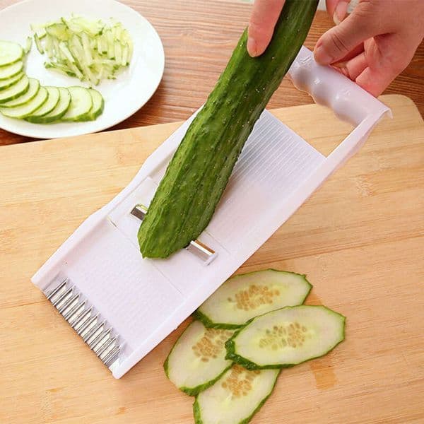New multifunctional vegetable cutter, potato shredder, stainless steel peeler and slicer, kitchen gadget, direct from the manufacturer