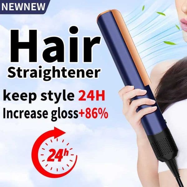2 IN 1 Professional Hair Straightener Hair Dryer Styling Tool Negative Ion hairdryer Iron Long-Lasting airstrait L260526