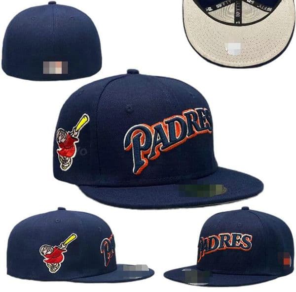 Baseball Padres Champs Mens Baseball Team 2026 2025 World Series Champions Full Closed Caps Summer Letter Bone Size caps Casual Sport Flat Fitted Hats t3