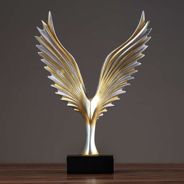 2026 New Designer Ornaments Living Room Entrance Office Desk Large Spreading Wings TV Home Wine Cabinet Decoration Eagle Ornament Craft Handmade