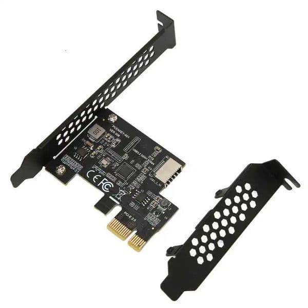 USB 3.2 5Gbps High Speed PCIE X1 to USB3.2 Gen1 TYPE E 20PIN Expansion Card Fit For Desktop Front Type C