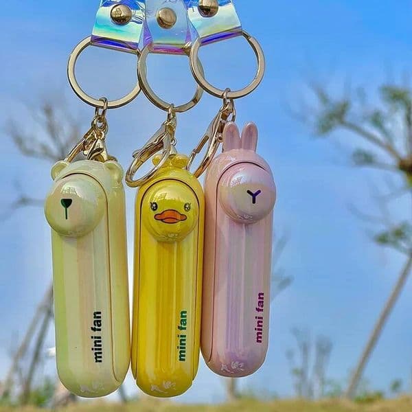 Wholesale Cute Mini Fan Kipas Portable Hand Fold Bedside Office USB Charge Battery Table Desk Cooling ddmynov