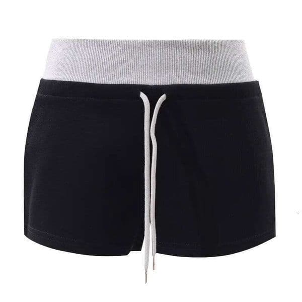 Womens Simple Daily Wear Versatile Design Easy Lounge Shorts Trendy Streetwear