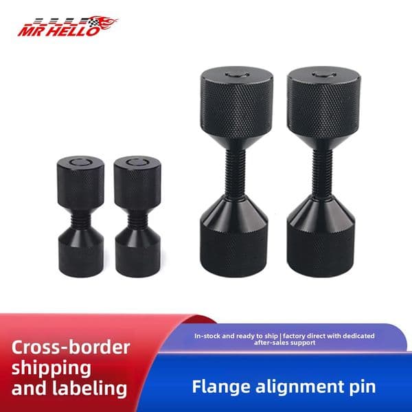 Tax-inclusive 1-1/2-inch double-hole positioning set, 2-hole flange alignment pin 1/2-14 ASME 150LB
