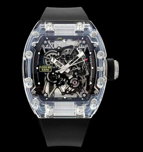 Luxury Watches 35-01 Series Men's Automatic Mechanical Skeleton Watch Sapphire Crystal Fashion Nightlight Watch Movement Rmul3 cygood DHNC
