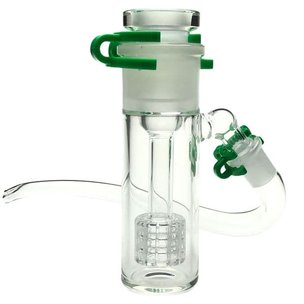 Goodsstore 5 Inch Glass Bong 18mm Female Downstem Ash Catcher DIY J Hook Straw Tube Travel Smoking Water Bongs