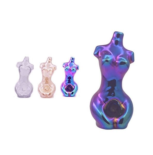 Wholesale Creative Newest Smoking hand Pipe Colorful Spoon Glass Pipes Tobacco Dry Herb