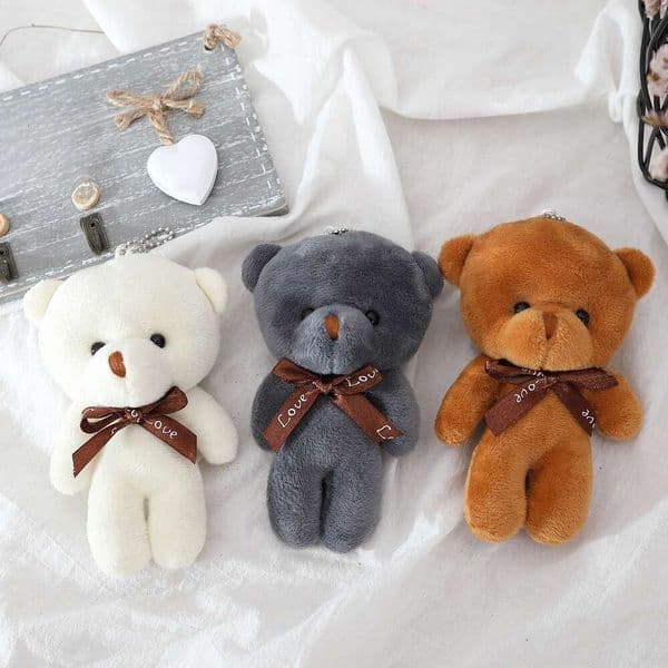 Little Di Plush One-piece Doll Bear Toy Small Gift Manufacturer Wholesale Direct Sale Keychain Pendant
